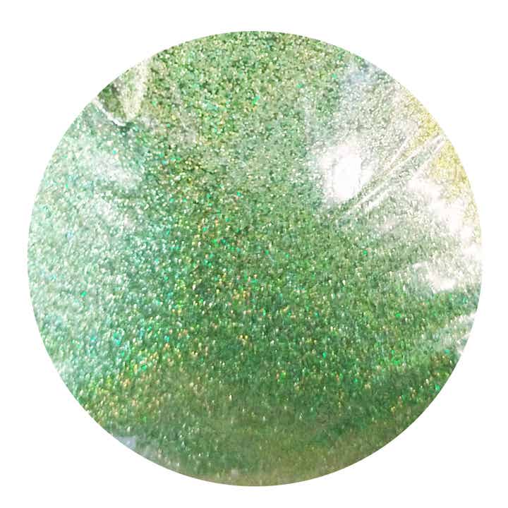 Superstar Fijne Glitter Refill voor Glitterpuff - Laser Groen