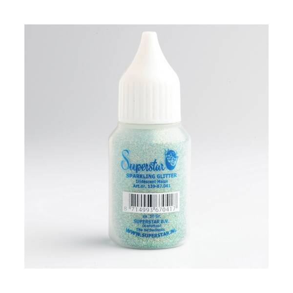 Superstar Glitterpuff Groen