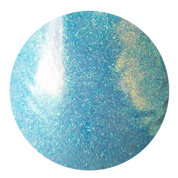 Superstar Fijne Glitter Refill voor Glitterpuff - Laser Lichtblauw