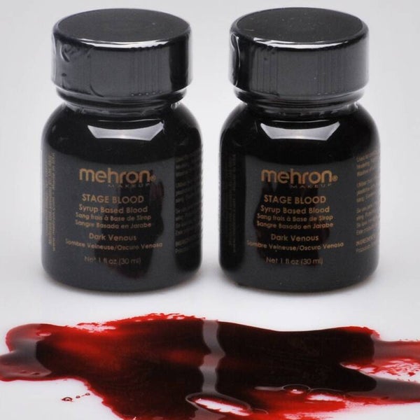 Mehron Stage Blood - Dark Venous (30 ml met penseel)