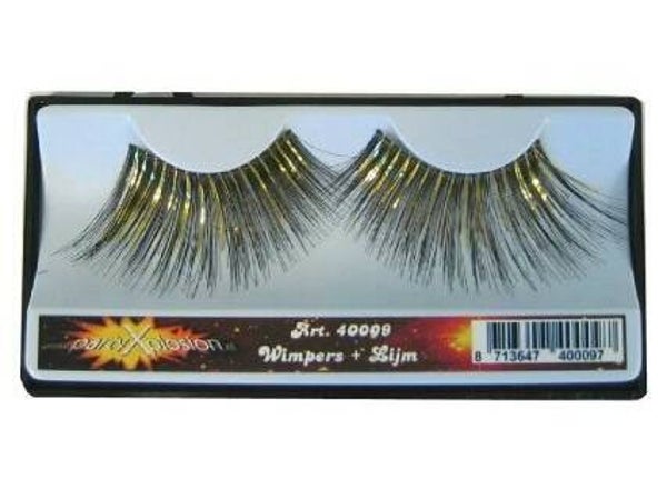 PXP Wimpers Goud/zwart 40009
