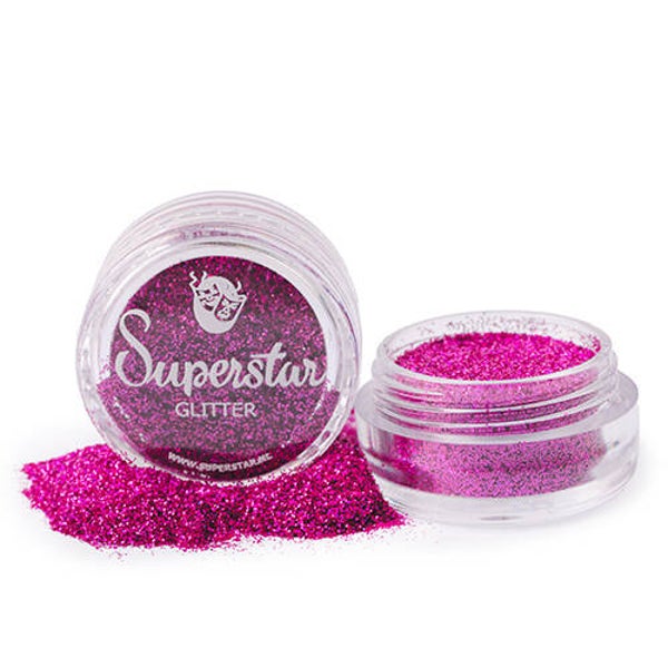 Superstar Fijne Glitter - Laser Rose (407)