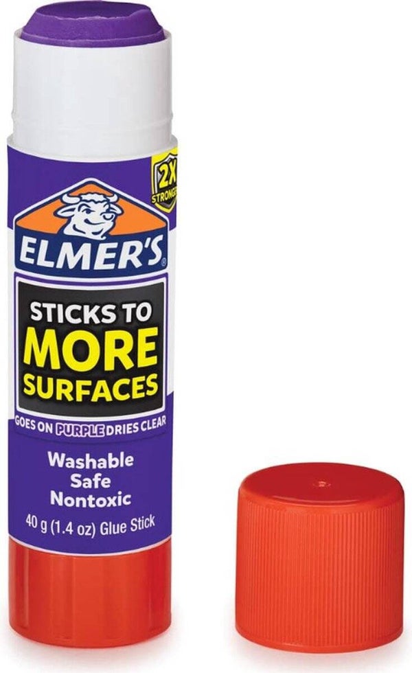 Elmer's Purple Glue Stick - Wenkbrauwen weg werken