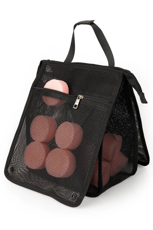 PXP - zwarte mesh waszak voor sponjes