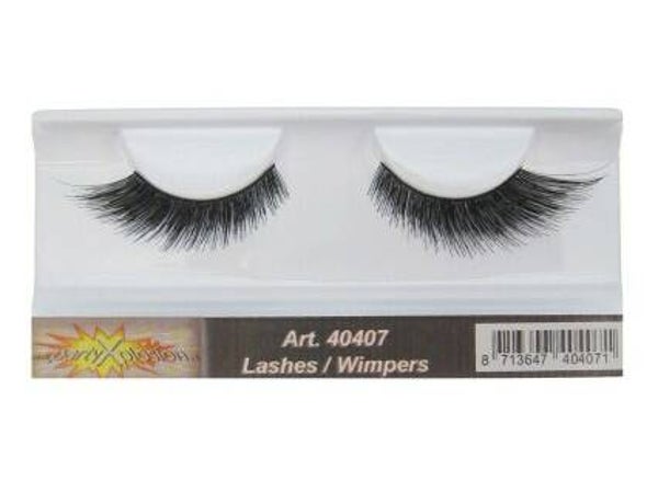 PXP Wimpers zwart kort naar lang - 40407