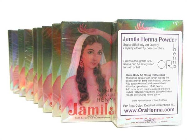 Jamila 100% puur Henna Poeder (100 gram)