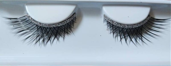 PXP Wimpers Gekruist met Glitterstrook