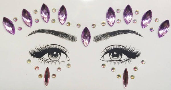 Face Jewels - Plaksteentjes - model 2