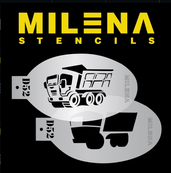 MILENA STENCILS | Truck D52