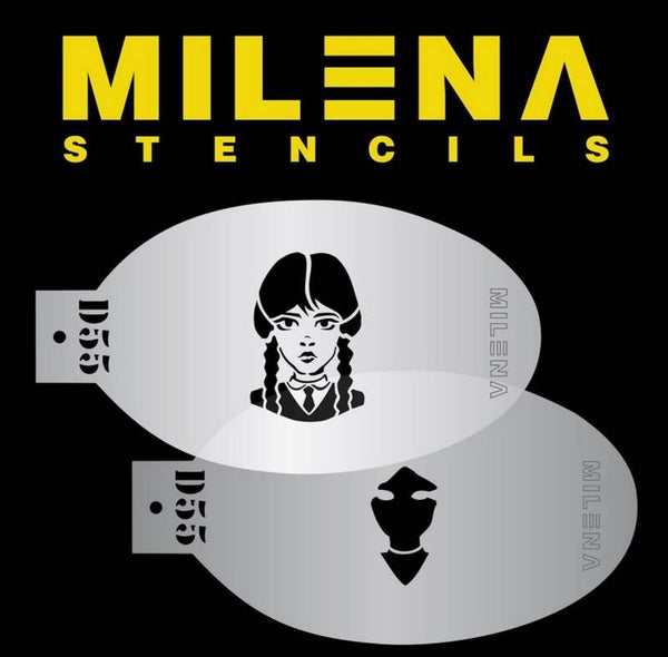 MILENA STENCILS | Wednesday D55
