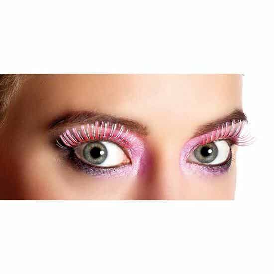 Boland Wimpers Roze/Zilver Fluo/neon