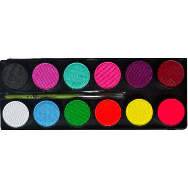 Cameleon - UV Adult Disco Palette (12 x 10 g)