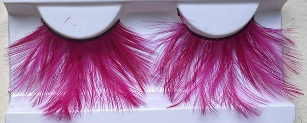 Elluminé Wimpers Veertjes XL Roze