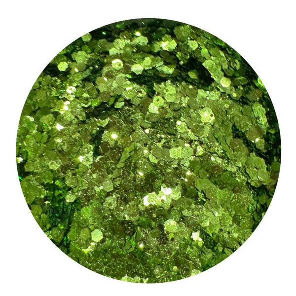 Superstar Chunky Glitter - Lichtgroen