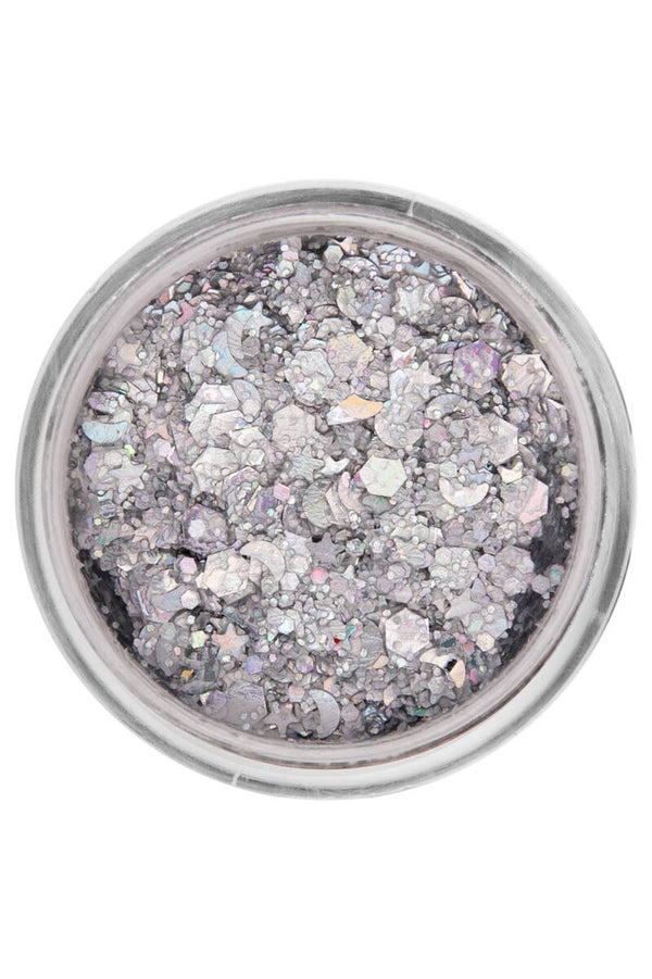 PXP Pressed chunky glitter cream - Lucky Silver - 10 ml