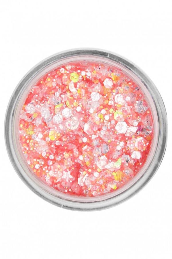 PXP Pressed chunky glitter cream - Neon Orange Candy - 10 ml