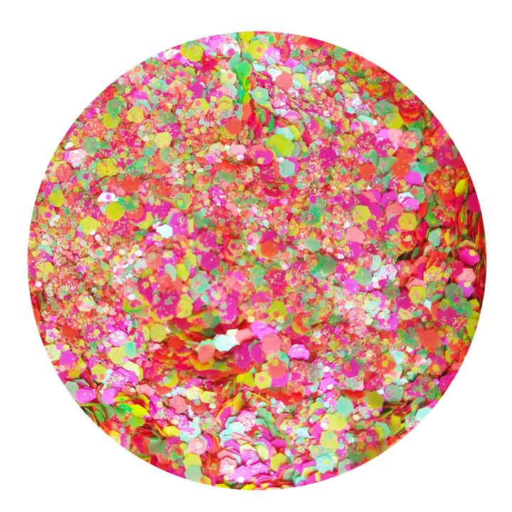 Superstar Chunky Glitter - Fluo / UV mix