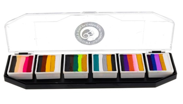 Cameleon - Splitcake Colorblock Palette Grown up Glitz 1 by Karen Huwen  (6 x 10 g)