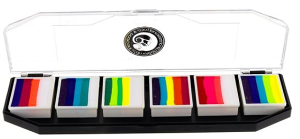 Cameleon - Splitcake Colorblock Palette Sôkkertantes 1 by Ingrid Breugelmans (6 x 10 g)