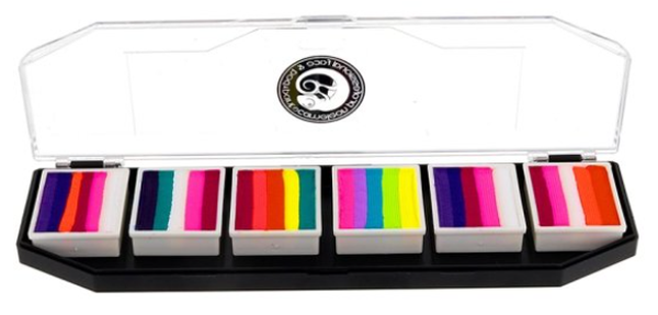 Cameleon - Splitcake Colorblock Palette Sôkkertantes 2 by Ingrid Breugelmans (6 x 10 g)