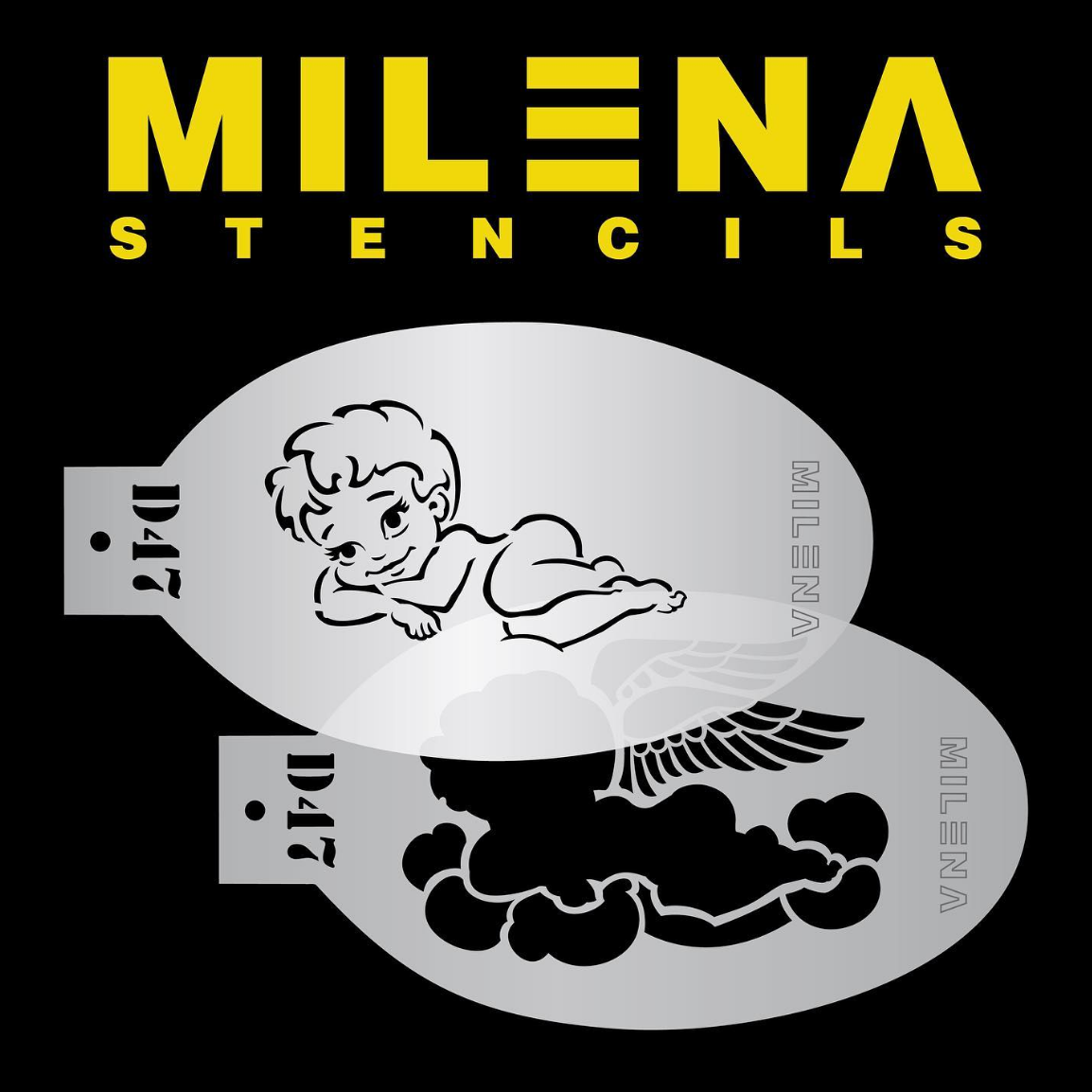 MILENA STENCILS |  Cupido D47