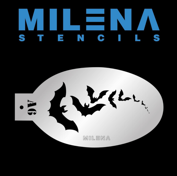 MILENA STENCILS | Bats A6
