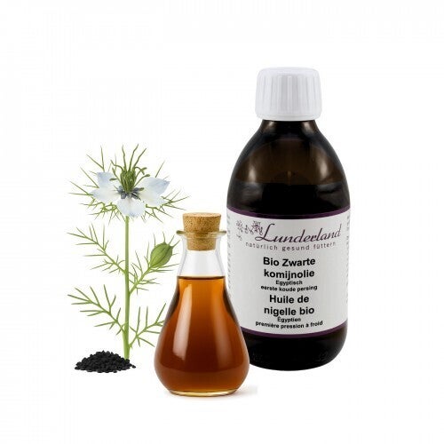 Biologische zwarte komijnolie - Lunderland - 90 ml