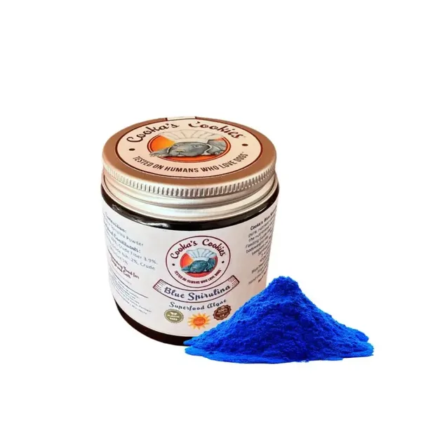 Blauwe spirulina - Cooka's Cookies - 30 gram