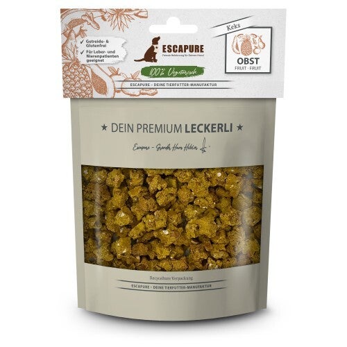 Escapure -  graanvrije fruit koekjes in ster vorm - 150 gram
