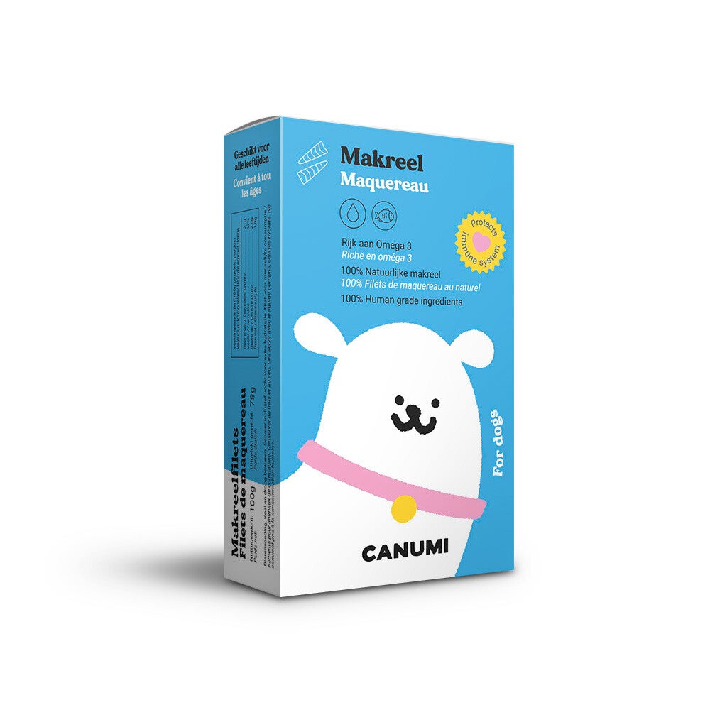 Makreel voor de hond - Canumi - 100 gram