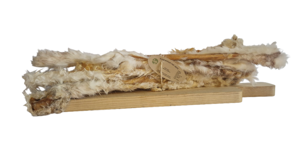 Konijnenhuid met vacht - 40-50cm -Healthyfordogs