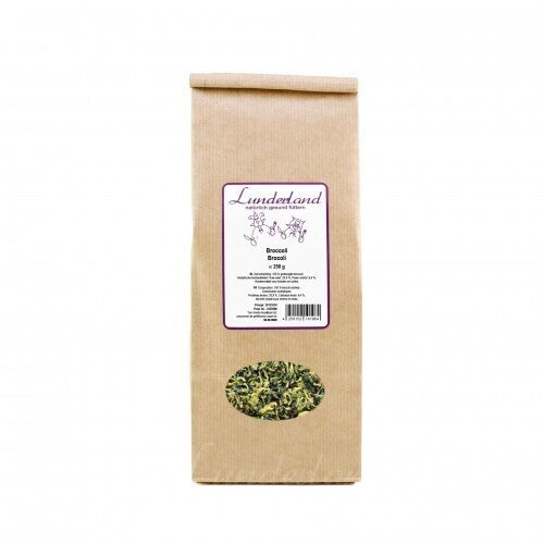 Gedroogde brocolli - Lunderland - 250 gram