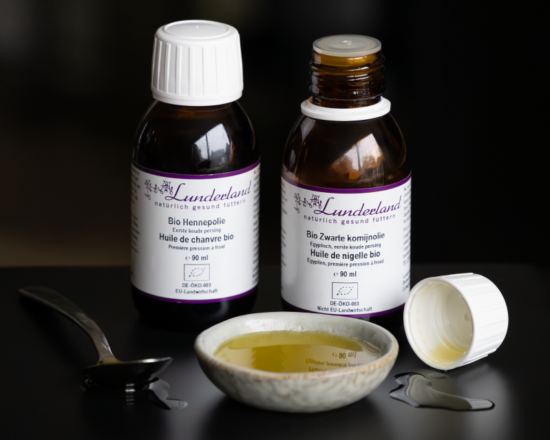 Olieen en vetten voor honden gezond