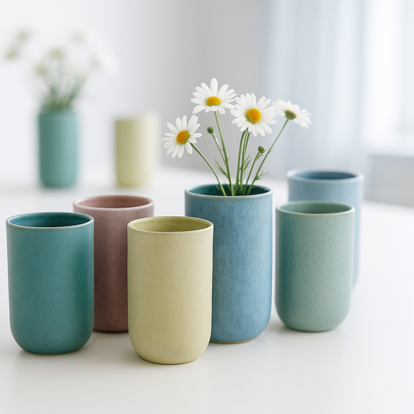 Stor vase - mat glasur