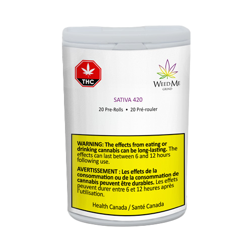 Weed Me Grind Sativa 420 Pre-Roll