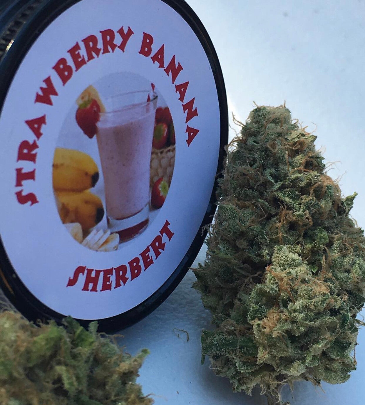 Strawberry Banana Sherbert