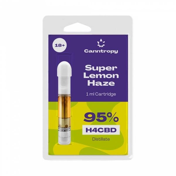 SUPER LEMON HAZE 95% H4CBD CARTRIDGE 1ML