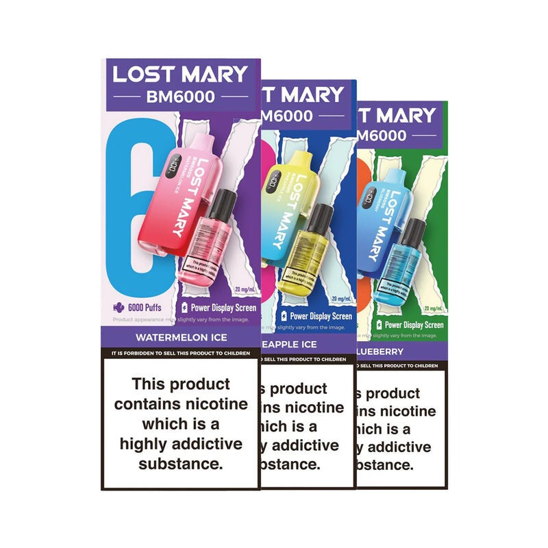 BM6000 Disposable Vape Kit -Lost Mary