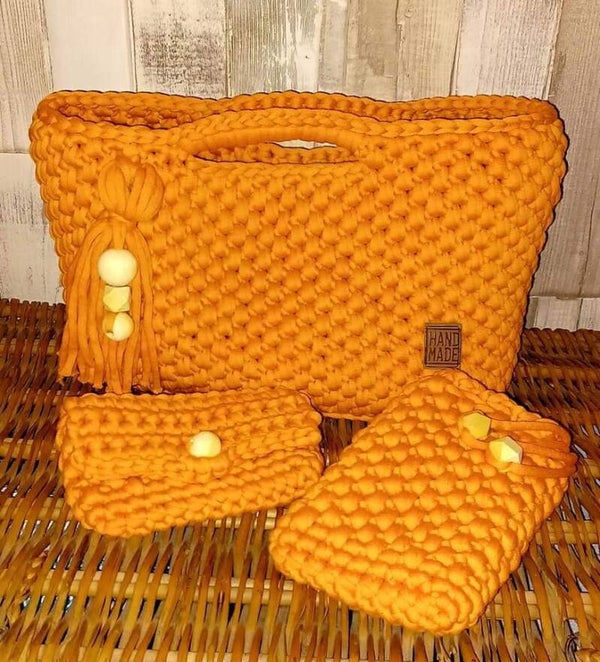 Ensemble sac + pochettes