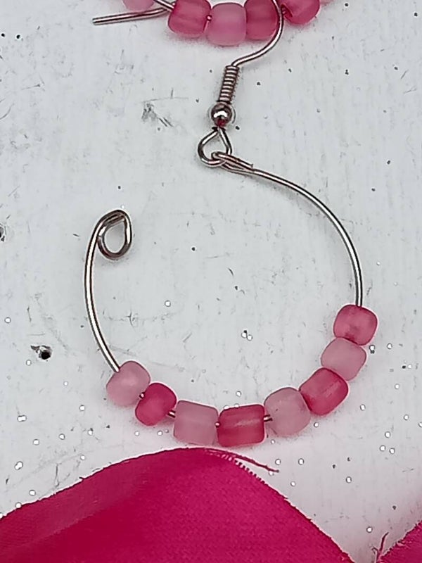 Boucles d'oreilles perles
