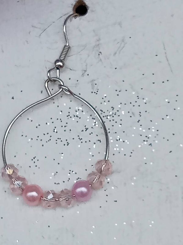 Boucles d'oreilles perles