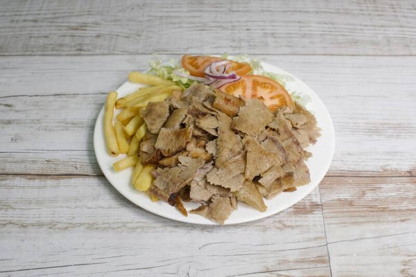 Plato kebap + Arroz o patatas