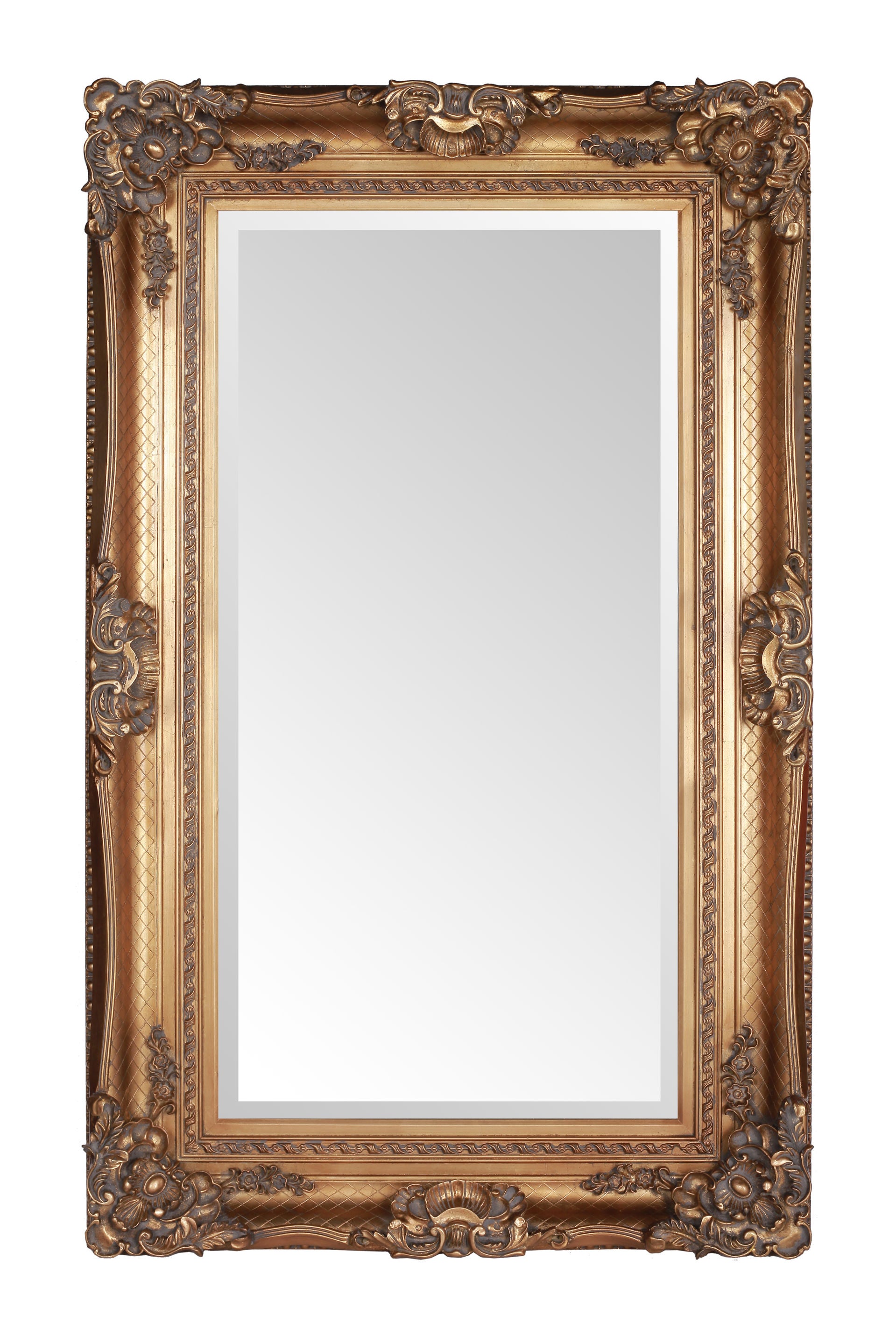 Sapho Desna ovale barok spiegel goud 80x100
