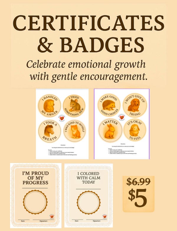 Printable Certificates & Badges