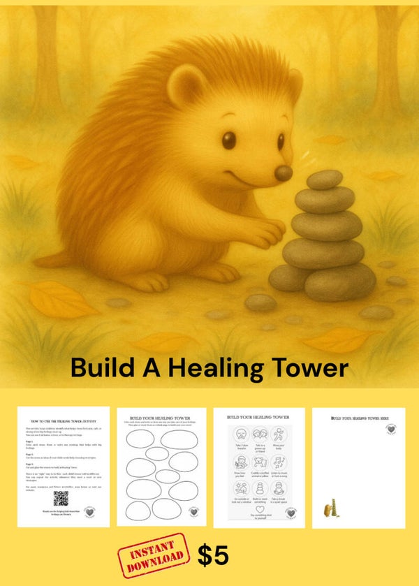 Build a Healing Tower – Emotional Regulation Activity for Kids