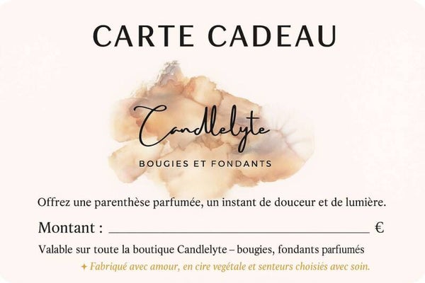 Carte cadeau