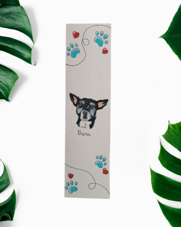 Marcapáginas estilo Love dog