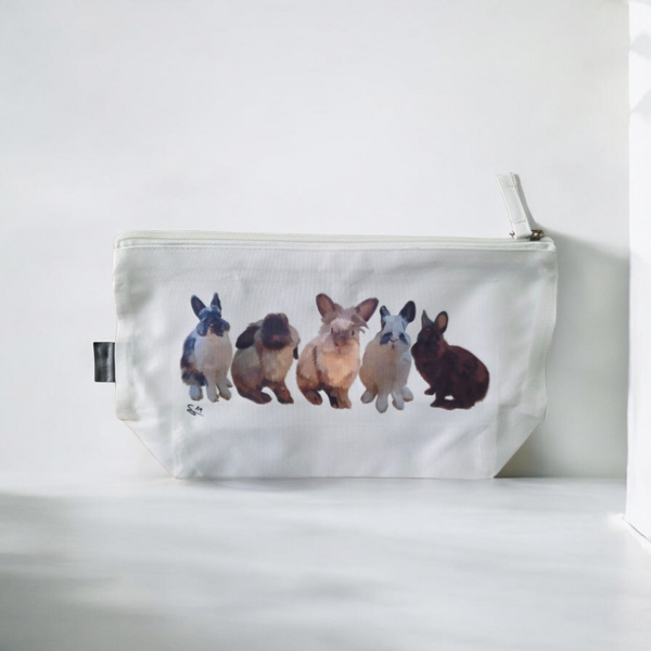 Neceser personalizado con el retrato de tu mascota (estilo realista)