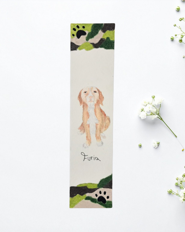 Marcapáginas estilo militar