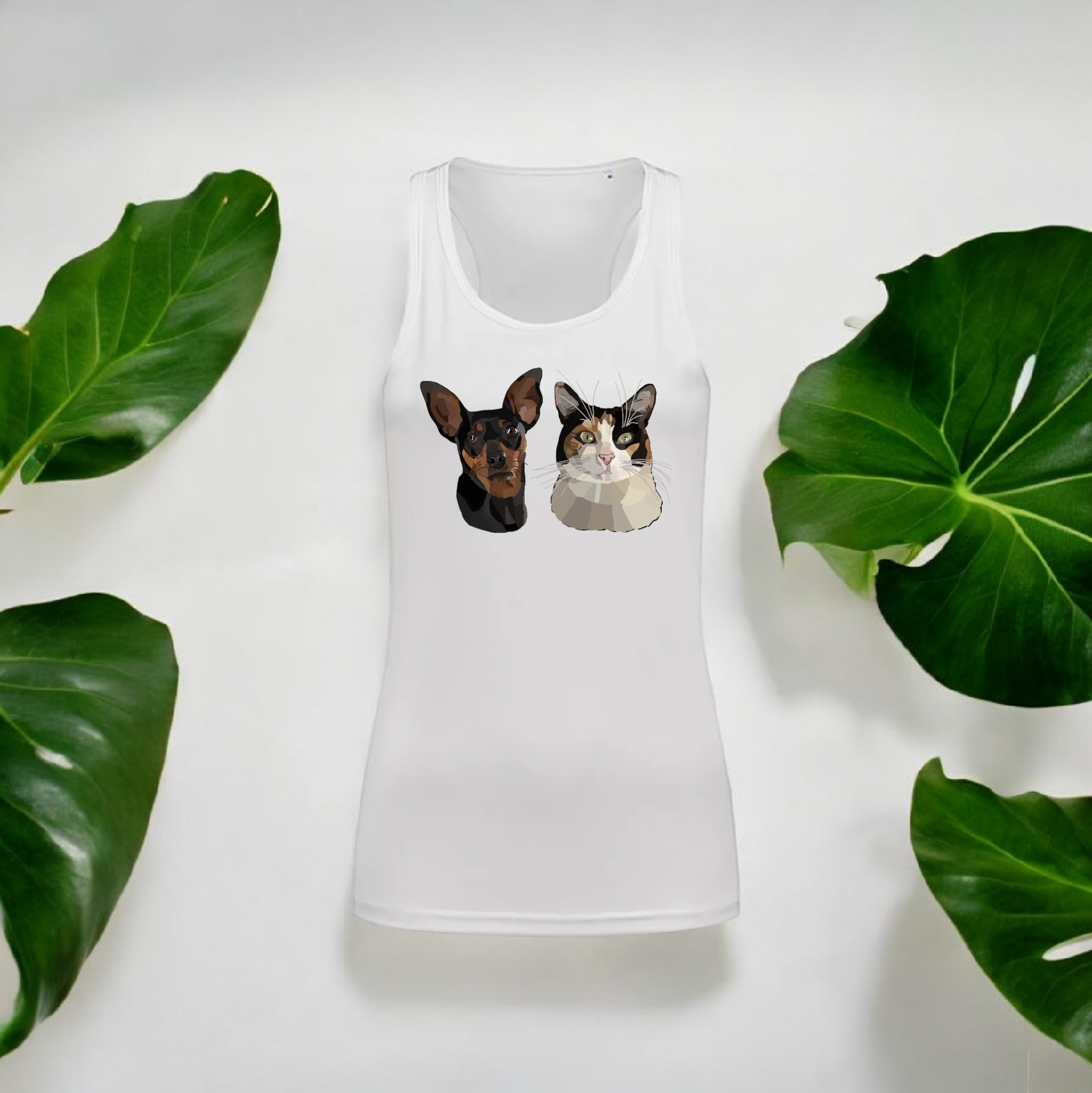 Camiseta de tirantes personalizada (estilo semi)